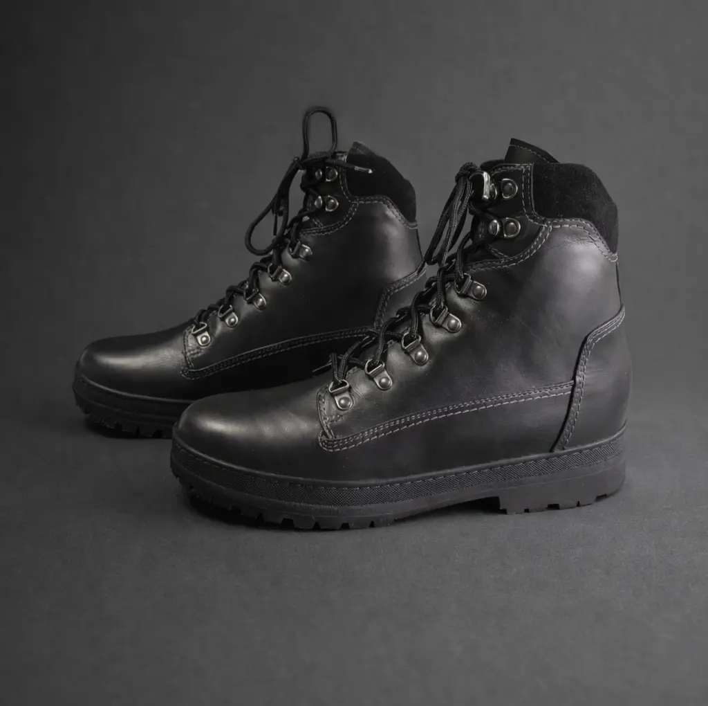 bottines orthopédiques noir homme