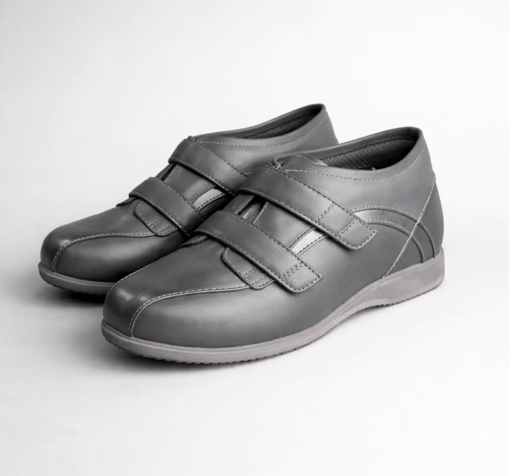 chaussure orthopediques femme gris