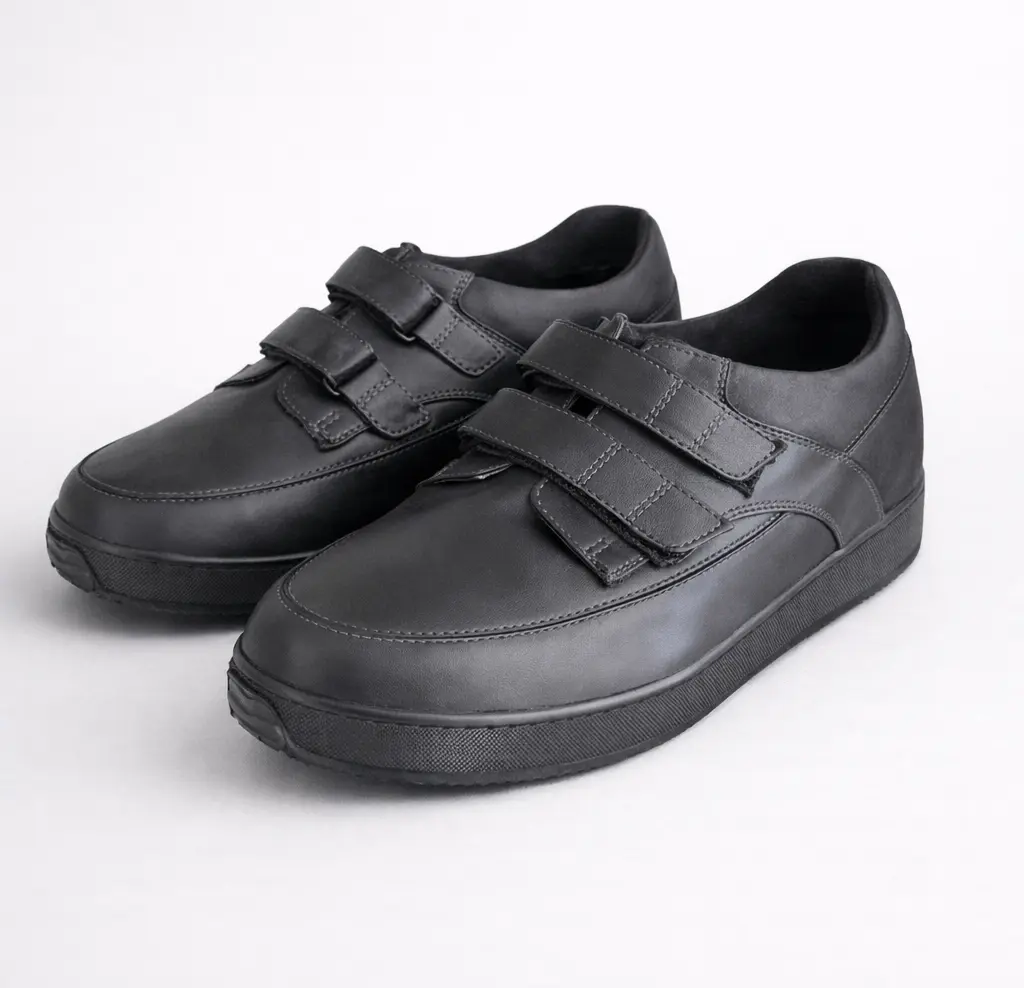 chaussures orthopédiques noir homme