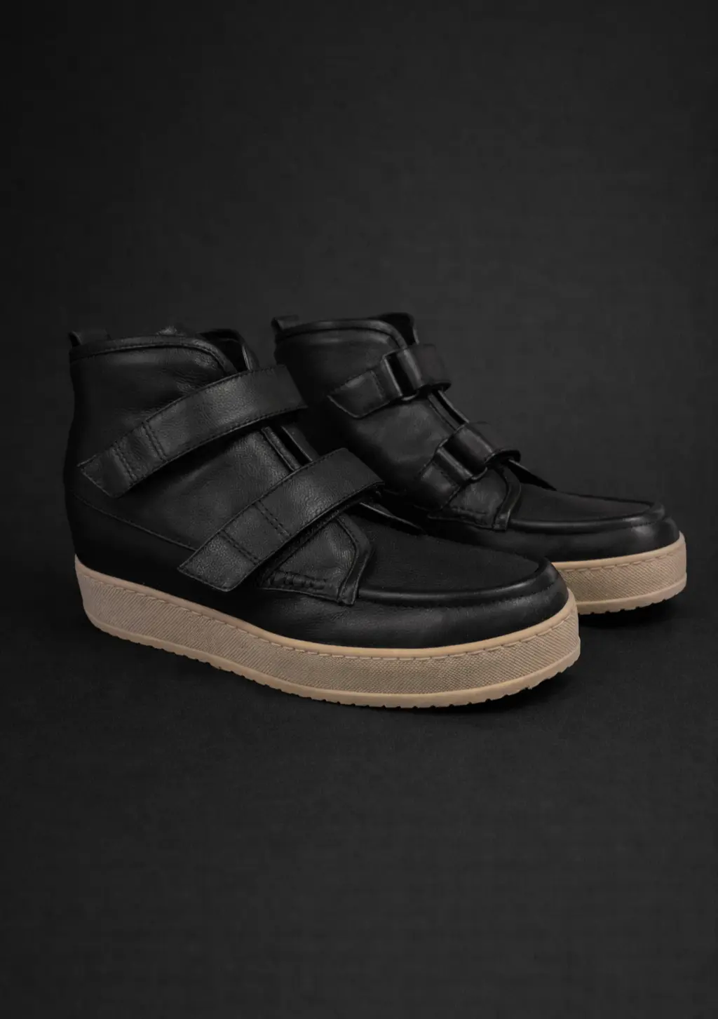 chaussures orthopédiques femme noir