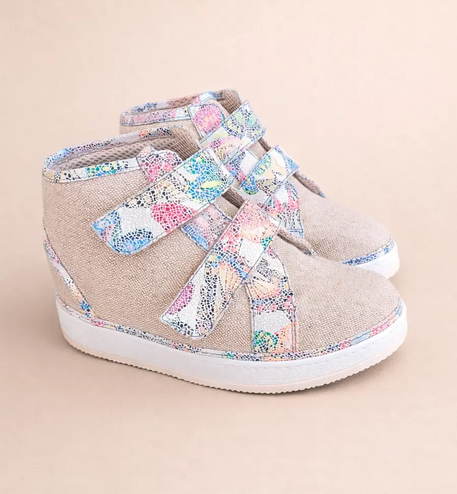 chaussons orthopédiques femme fleuri